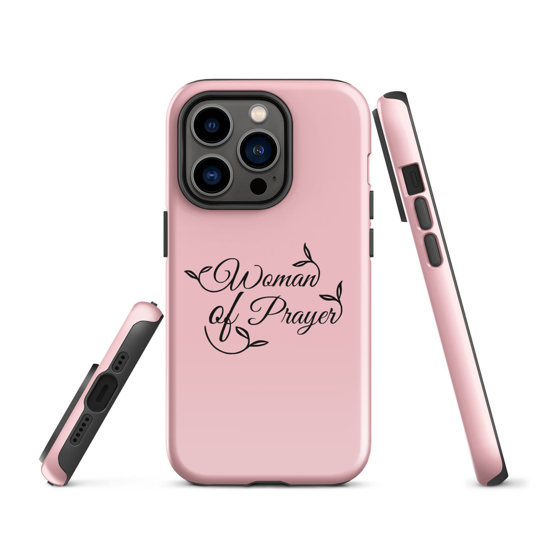 Christian Phone Case Woman of Prayer Pink for iPhone® iPhone® Phone Cases   