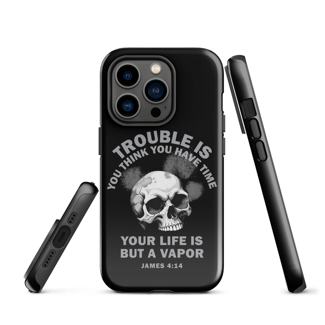 Christian Phone Case Life Is Vapor Black for iPhone® iPhone® Phone Cases   