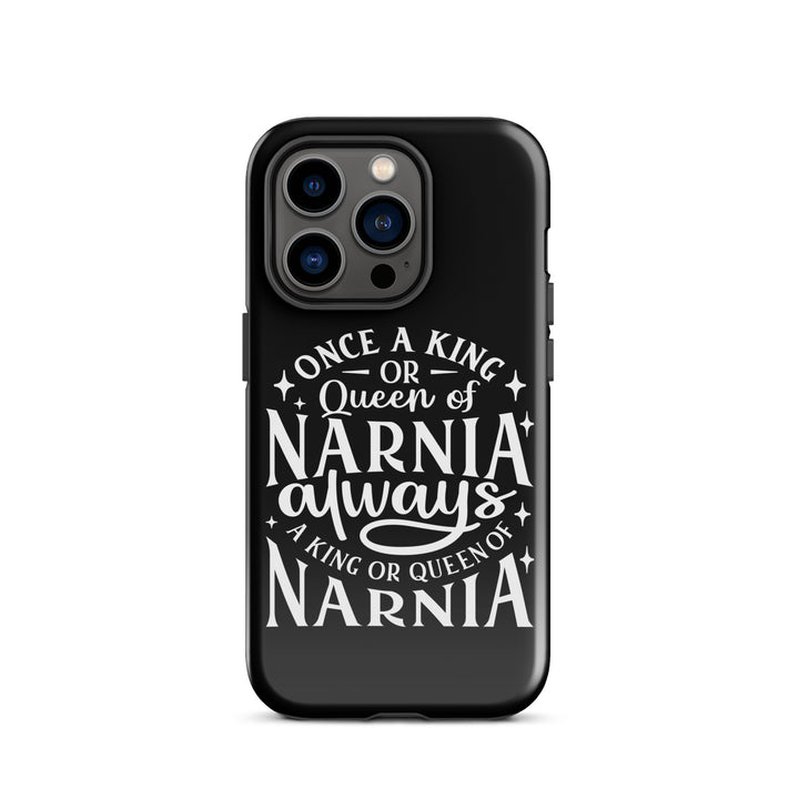 Christian Phone Case King or Queen Narnia Black for iPhone® iPhone® Phone Cases Glossy iPhone 14 Pro 