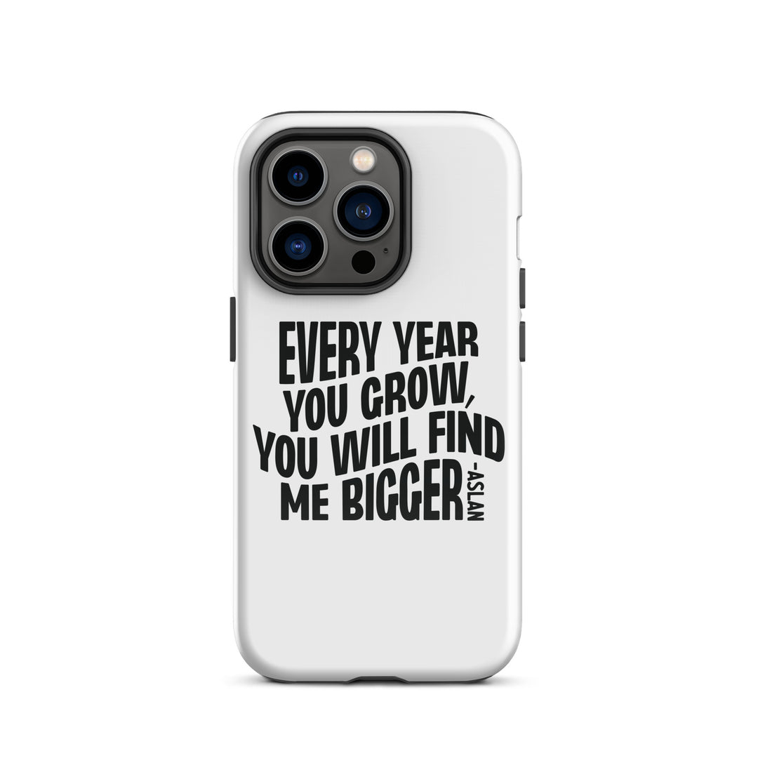 Christian Phone Case Every Year You Grow White  for iPhone® iPhone® Phone Cases Glossy iPhone 14 Pro 