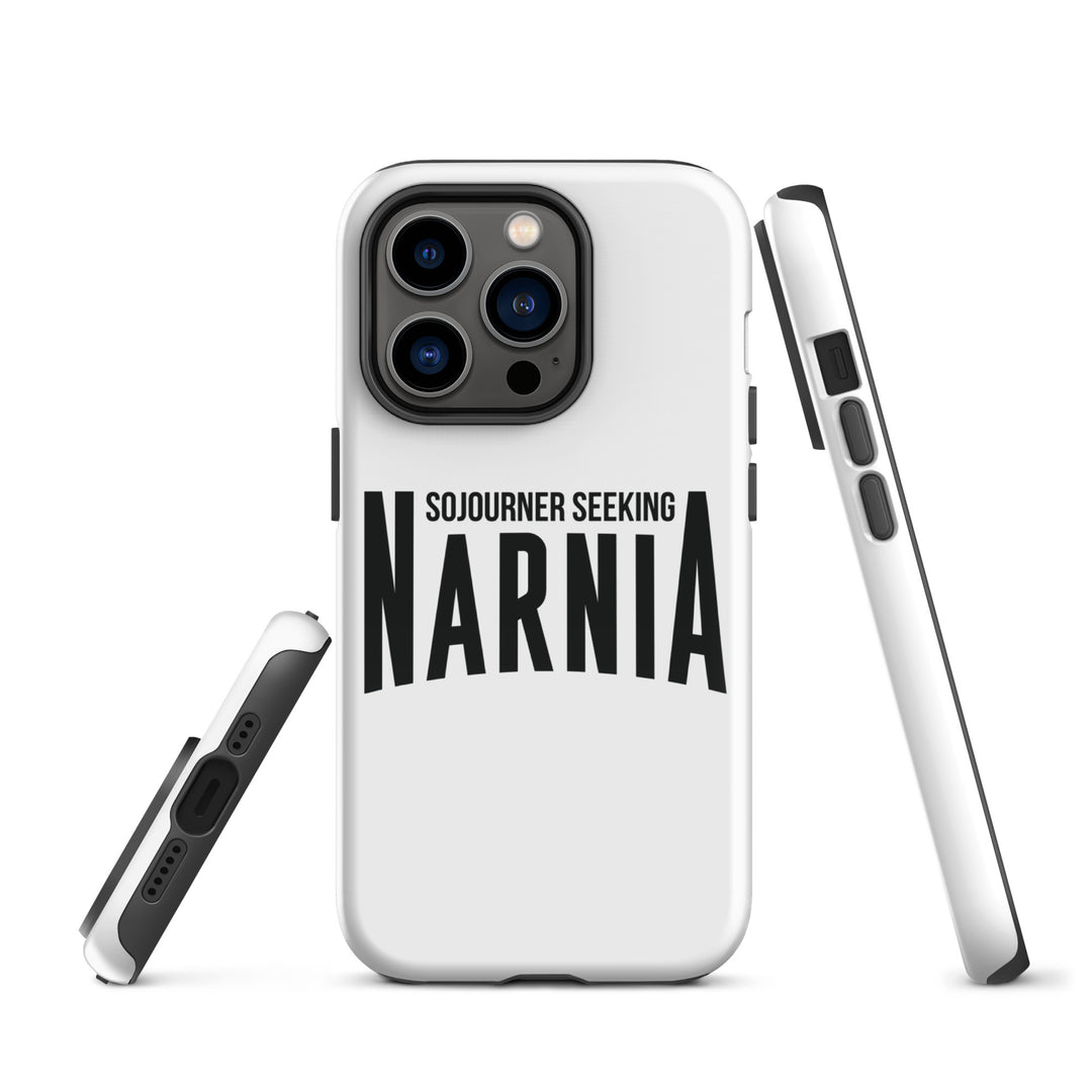 Christian Phone Case Sojourner Seeking Narnia White for iPhone® iPhone® Phone Cases   