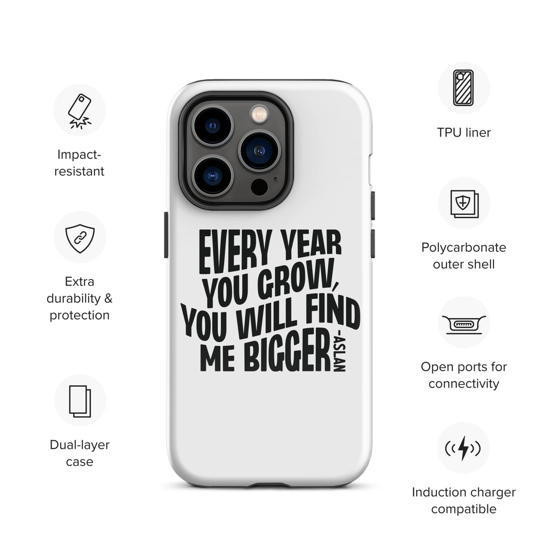 Christian Phone Case Every Year You Grow White  for iPhone® iPhone® Phone Cases   