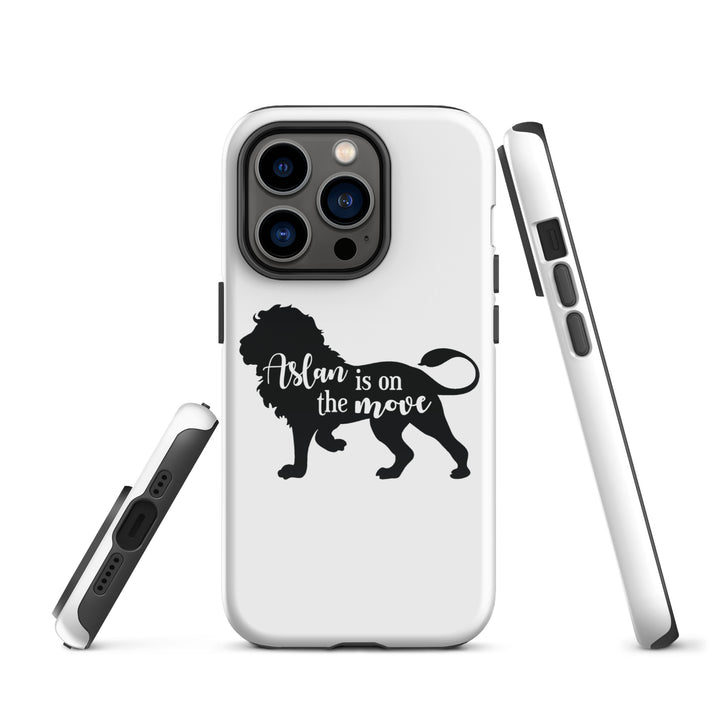 Christian Phone Case Aslan Is On The Move White for iPhone® iPhone® Phone Cases   