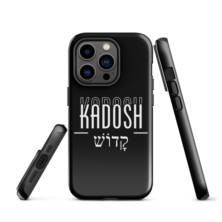 Christian Phone Case Kadosh Hebrew Black for iPhone® iPhone® Phone Cases   