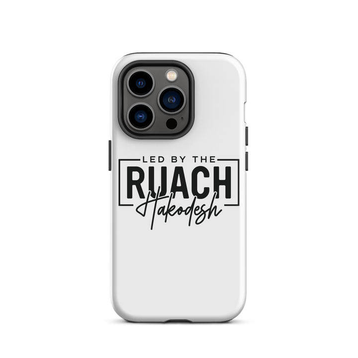 Christian Phone Case Led By Ruach Hakodesh White for iPhone® iPhone® Phone Cases Glossy iPhone 14 Pro 