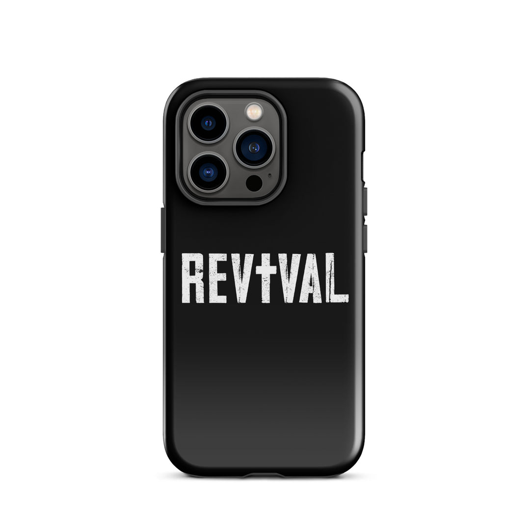 Christian Phone Case Revival Black for iPhone® iPhone® Phone Cases Glossy iPhone 14 Pro 