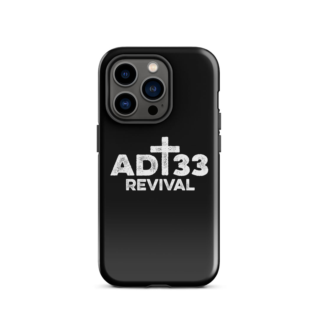 Christian Phone Case AD 33 Revival Black for iPhone® iPhone® Phone Cases Glossy iPhone 14 Pro 