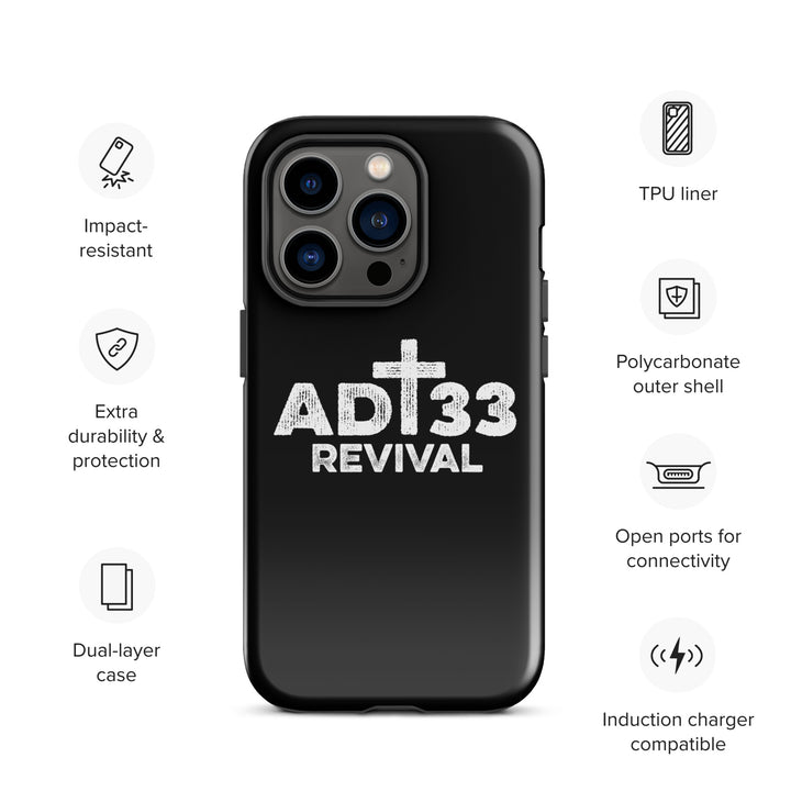 Christian Phone Case AD 33 Revival Black for iPhone® iPhone® Phone Cases   