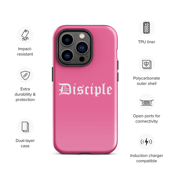 Christian Phone Case Disciple Pink  for iPhone® iPhone® Phone Cases   