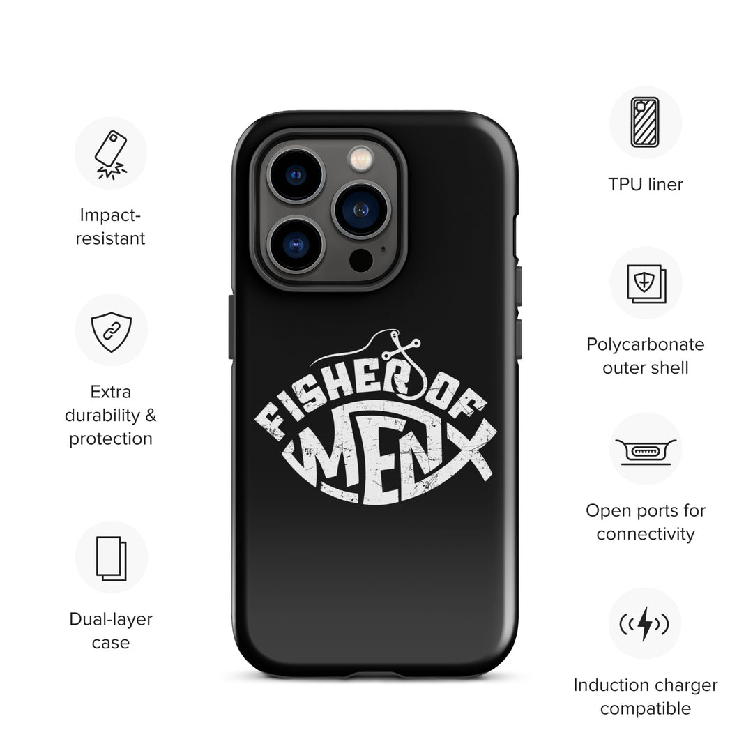 Christian Phone Case Fisher of Men Black for iPhone® iPhone® Phone Cases   