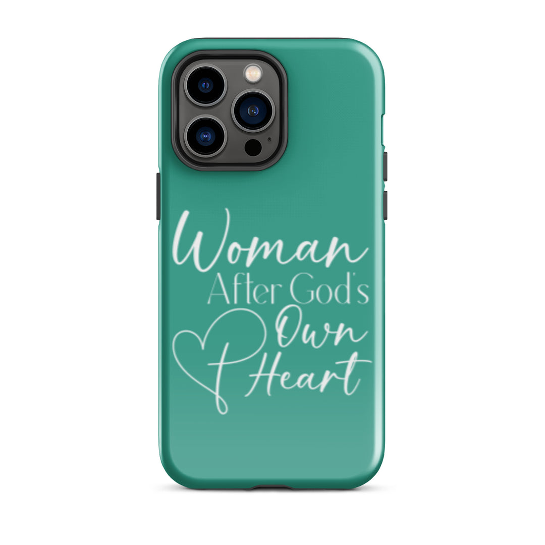 Christian Phone Case Woman After God's Heart for iPhone® iPhone® Phone Cases Glossy iPhone 14 Pro Max 