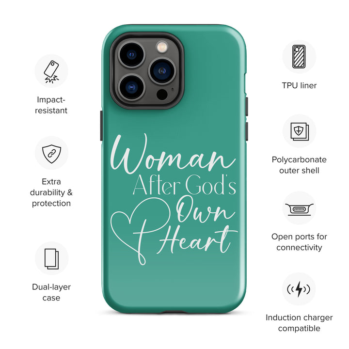 Christian Phone Case Woman After God's Heart for iPhone® iPhone® Phone Cases   