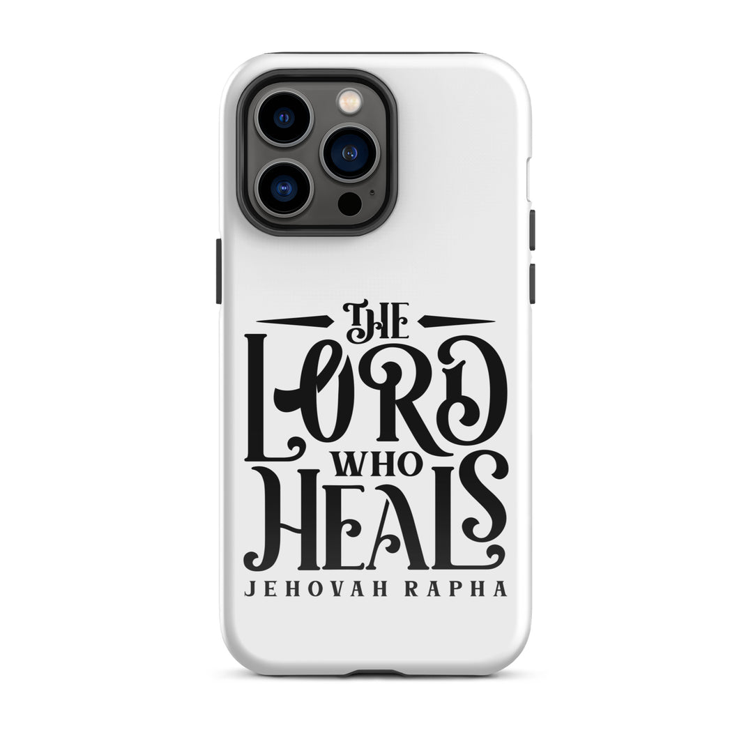 Christian Phone Case The Lord Who Heals for iPhone® iPhone® Phone Cases Glossy iPhone 14 Pro Max 