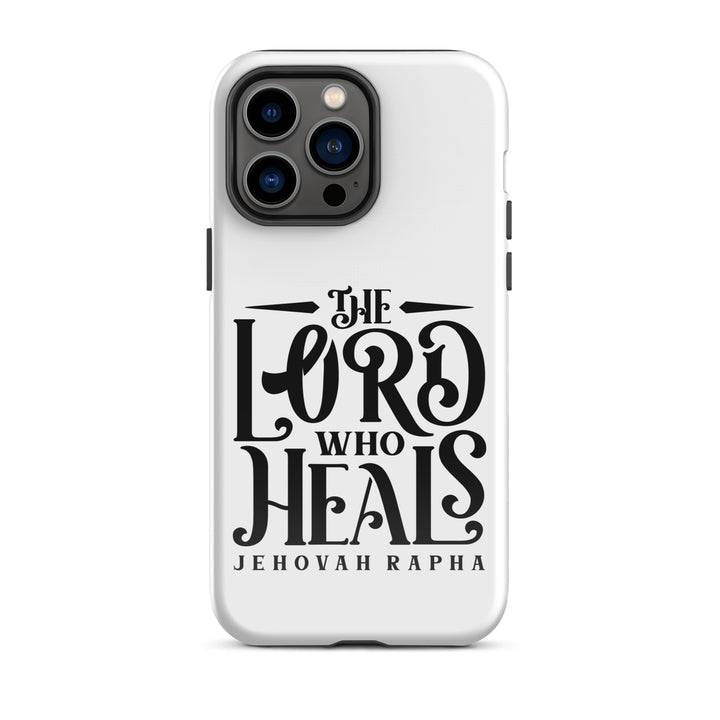 Christian Phone Case The Lord Who Heals for iPhone® iPhone® Phone Cases Glossy iPhone 14 Pro Max 