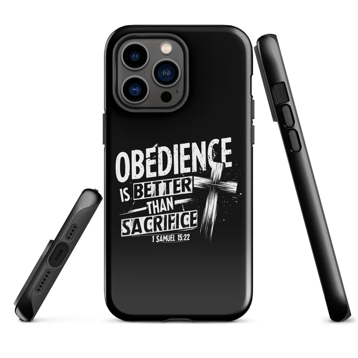 Christian Phone Case Obedience Is Better for iPhone® iPhone® Phone Cases   