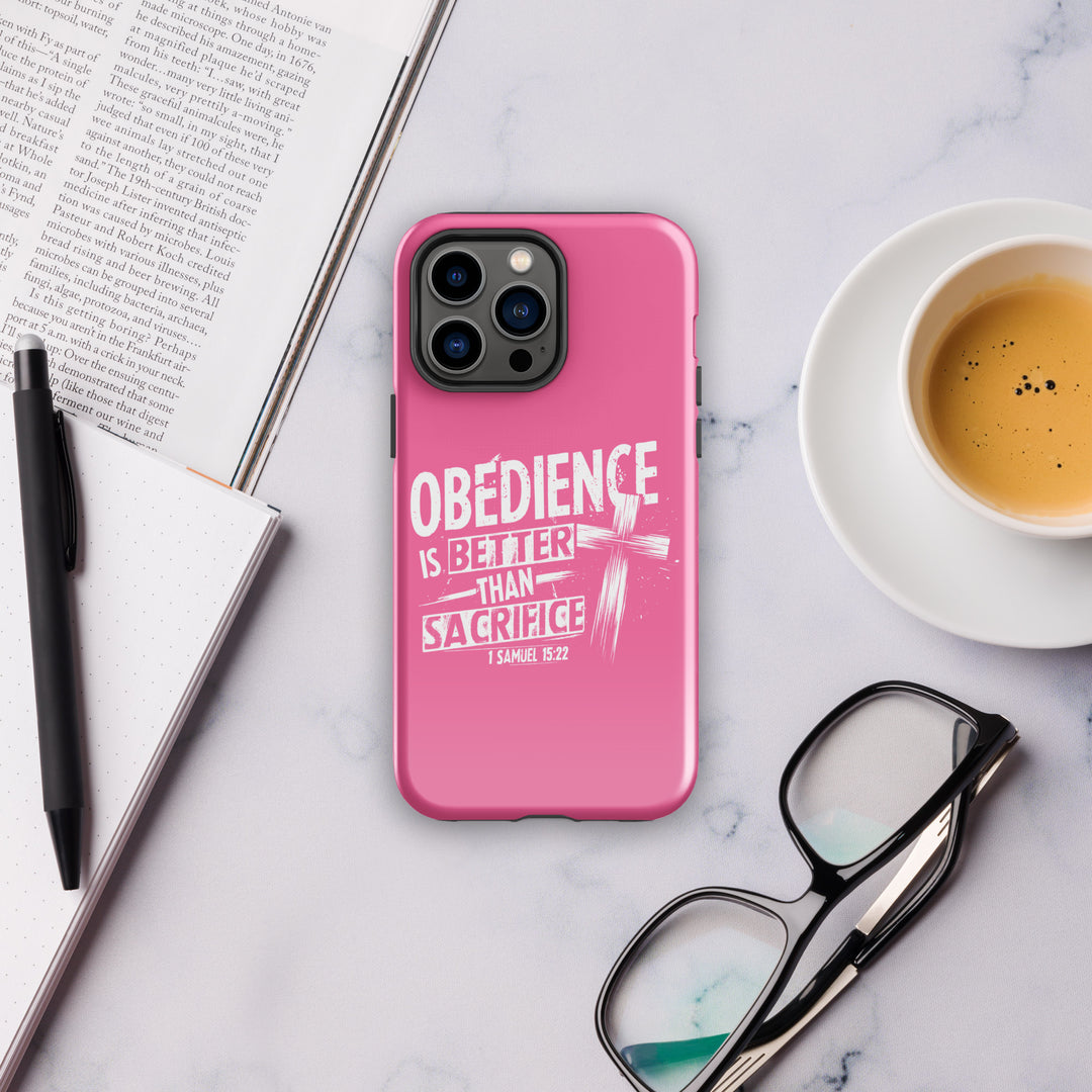 Christian Phone Case Obedience IS Better for iPhone® iPhone® Phone Cases   