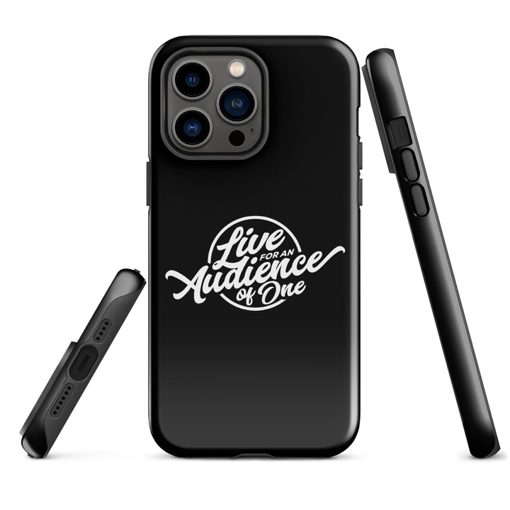 Christian Phone Case Audience of One Black for iPhone® iPhone® Phone Cases   