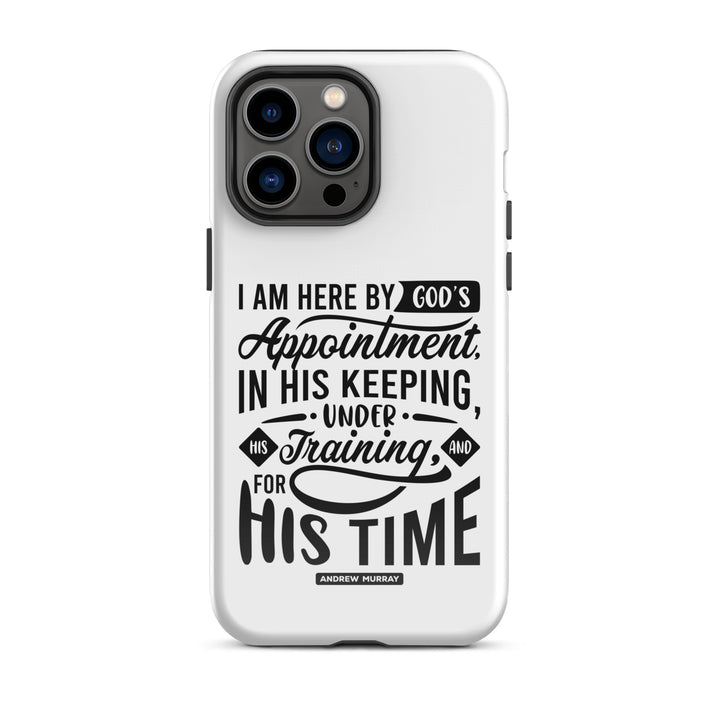 Christian Phone Case His Time White for iPhone® iPhone® Phone Cases Glossy iPhone 14 Pro Max 