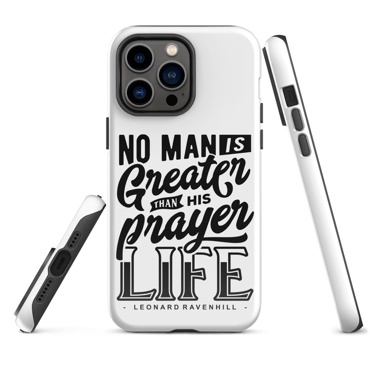 Christian Phone Case Prayer Life White for iPhone® iPhone® Phone Cases   