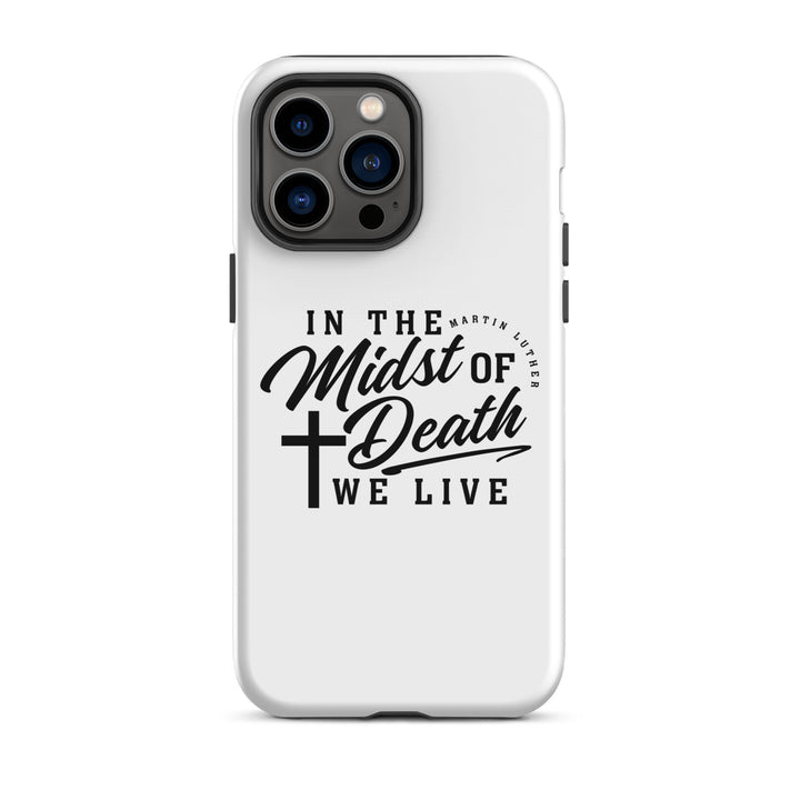 Christian Phone Case Midst of Death White for iPhone® iPhone® Phone Cases Glossy iPhone 14 Pro Max 