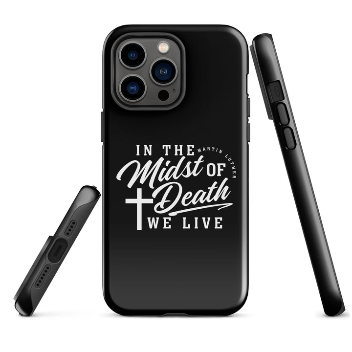 Christian Phone Case Midst of Death Black for iPhone® iPhone® Phone Cases   