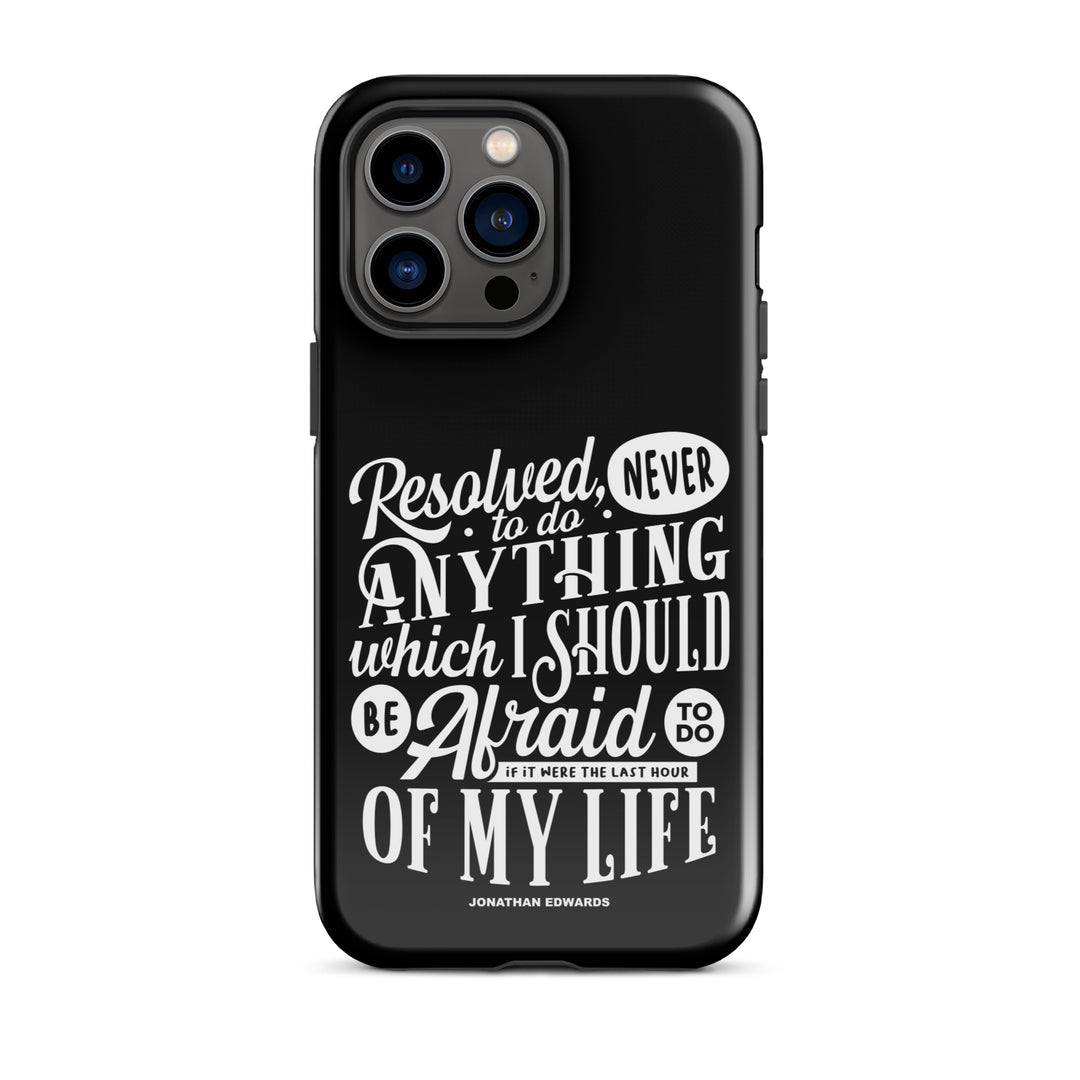 Christian Phone Case Last Hour Black for iPhone® iPhone® Phone Cases Glossy iPhone 14 Pro Max 