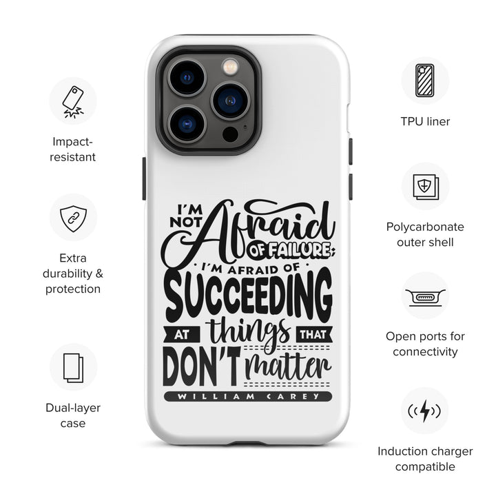 Christian Phone Case Things That Matter White for iPhone® iPhone® Phone Cases   