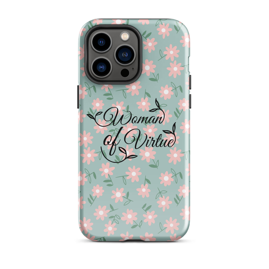 Christian Phone Case Woman of Virtue Daisy for iPhone® iPhone® Phone Cases Glossy iPhone 14 Pro Max 