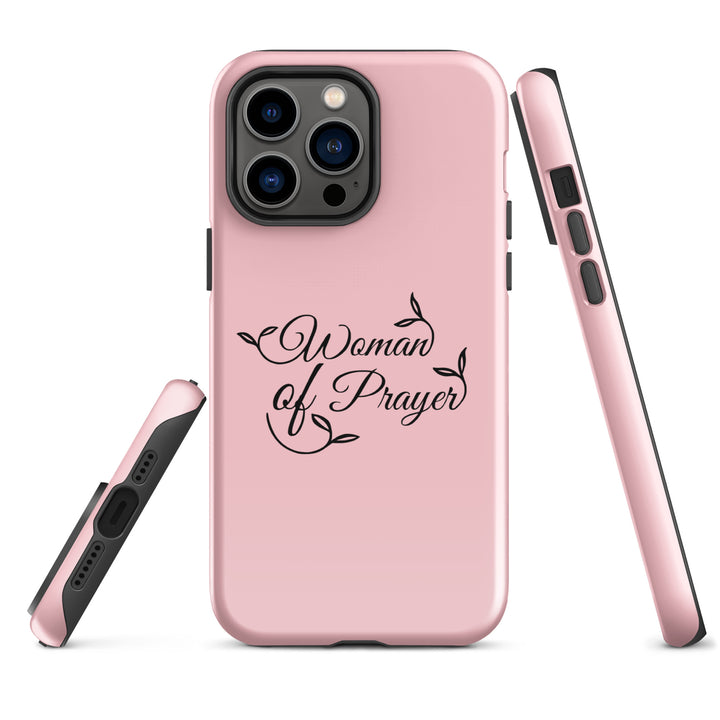 Christian Phone Case Woman of Prayer Pink for iPhone® iPhone® Phone Cases   