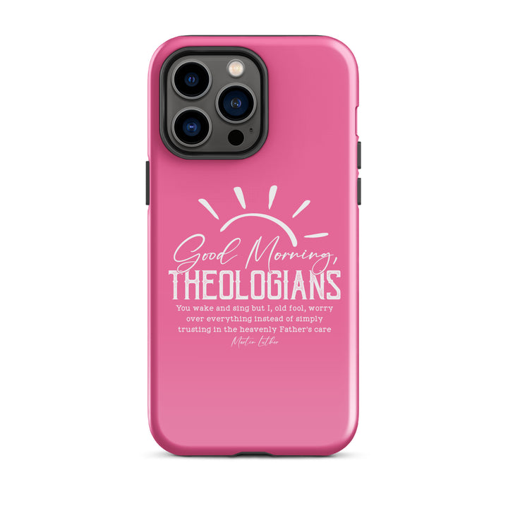 Christian Phone Case Luther's Theologians Pink for iPhone® iPhone® Phone Cases Glossy iPhone 14 Pro Max 