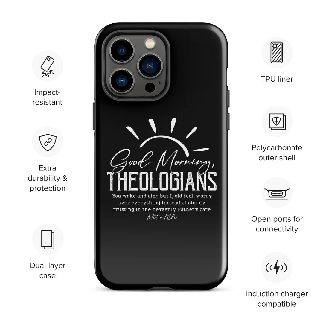 Christian Phone Case Luther's Theologians Black for iPhone® iPhone® Phone Cases   