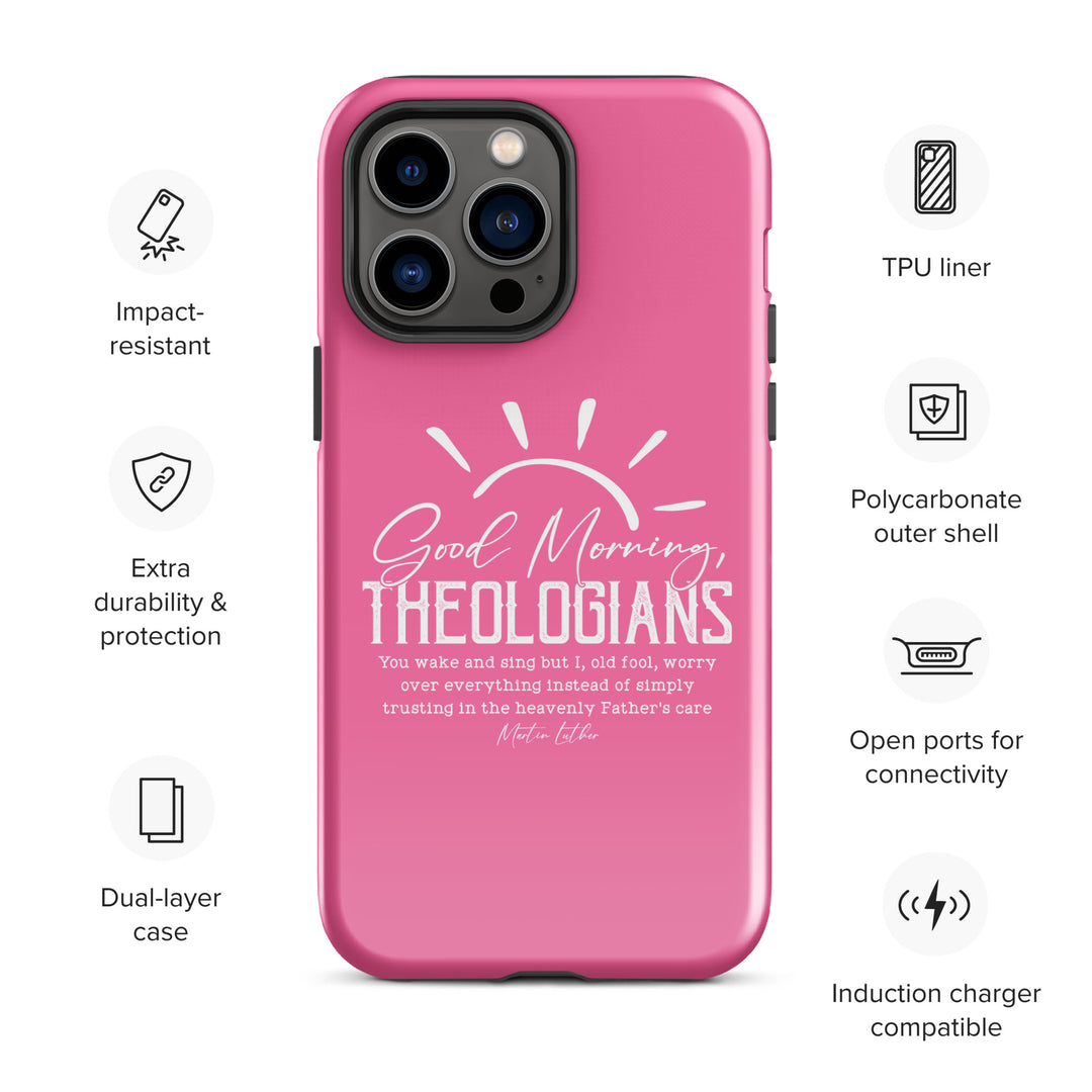 Christian Phone Case Luther's Theologians Pink for iPhone® iPhone® Phone Cases   