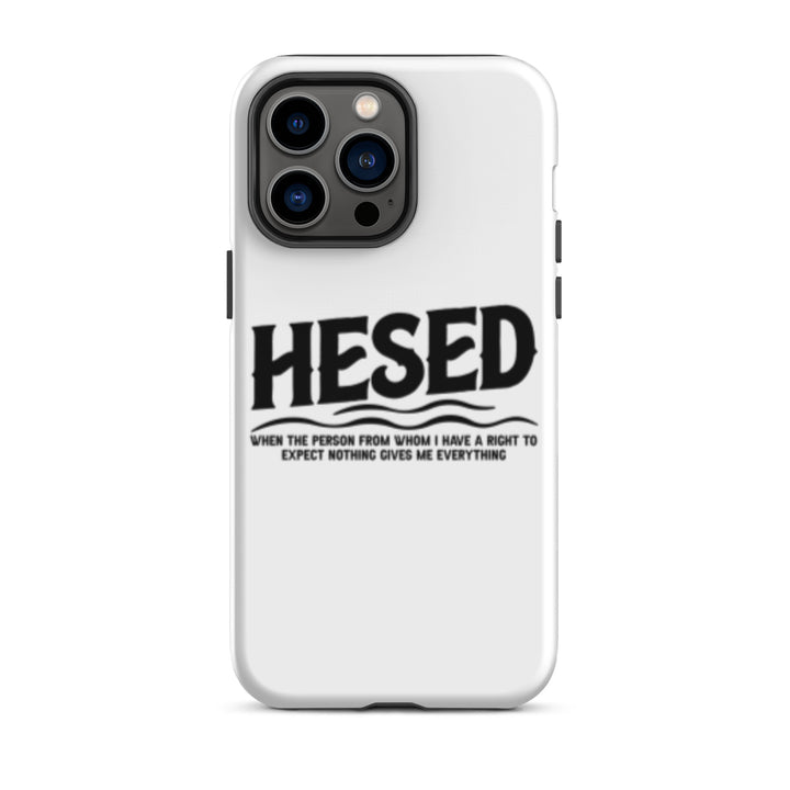 Christian Phone CaseHesed Everything White for iPhone® iPhone® Phone Cases Glossy iPhone 14 Pro Max 