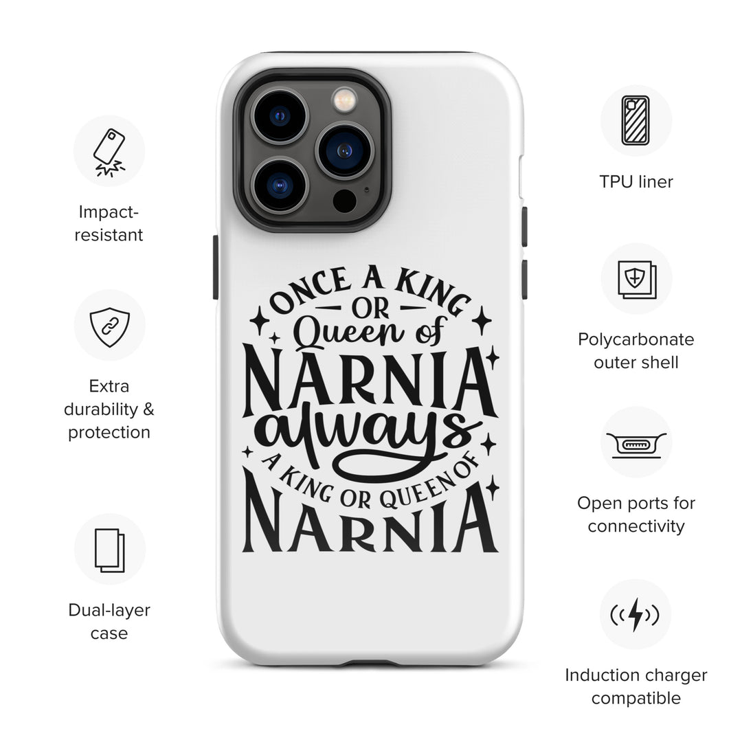 Christian Phone Case King or Queen Narnia White for iPhone® iPhone® Phone Cases   