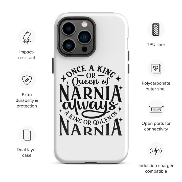 Christian Phone Case King or Queen Narnia White for iPhone® iPhone® Phone Cases   