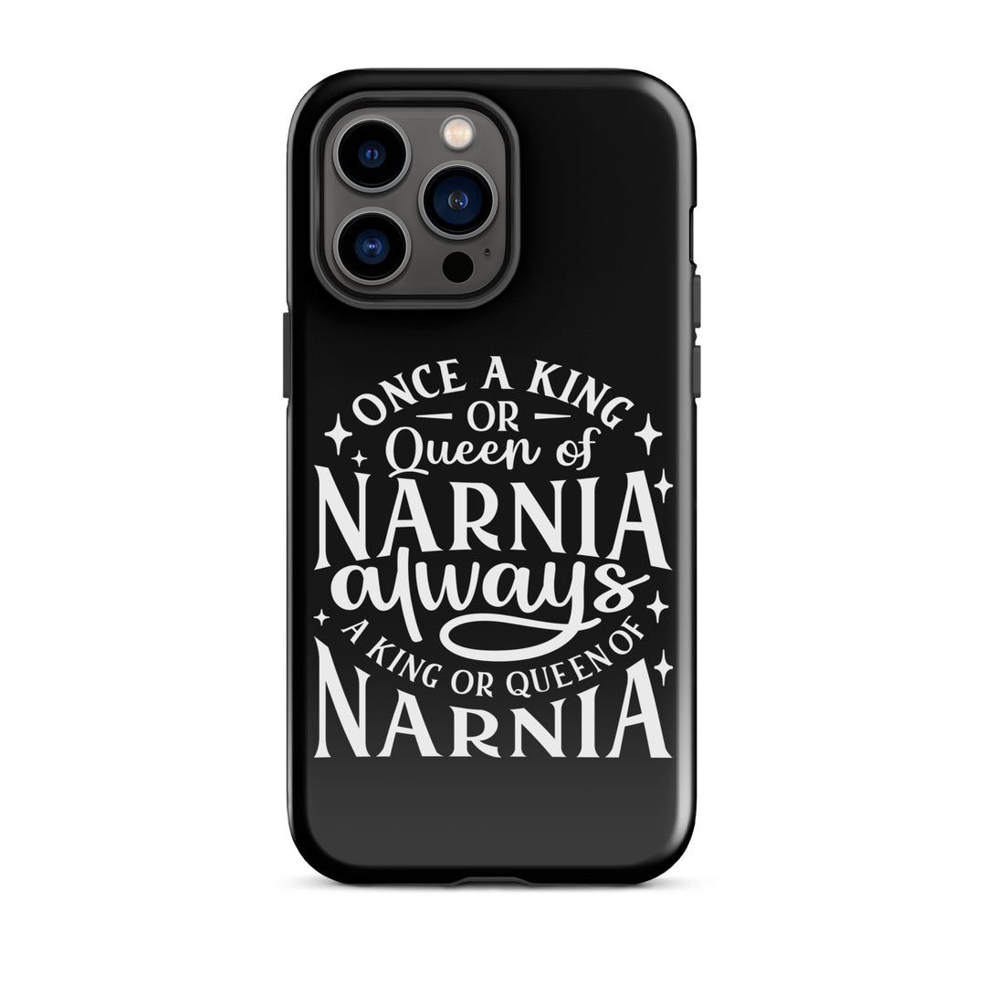 Christian Phone Case King or Queen Narnia Black for iPhone® iPhone® Phone Cases Glossy iPhone 14 Pro Max 