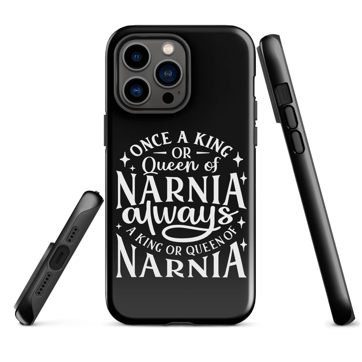 Christian Phone Case King or Queen Narnia Black for iPhone® iPhone® Phone Cases   