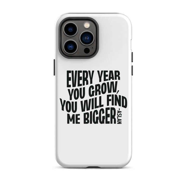 Christian Phone Case Every Year You Grow White  for iPhone® iPhone® Phone Cases Glossy iPhone 14 Pro Max 