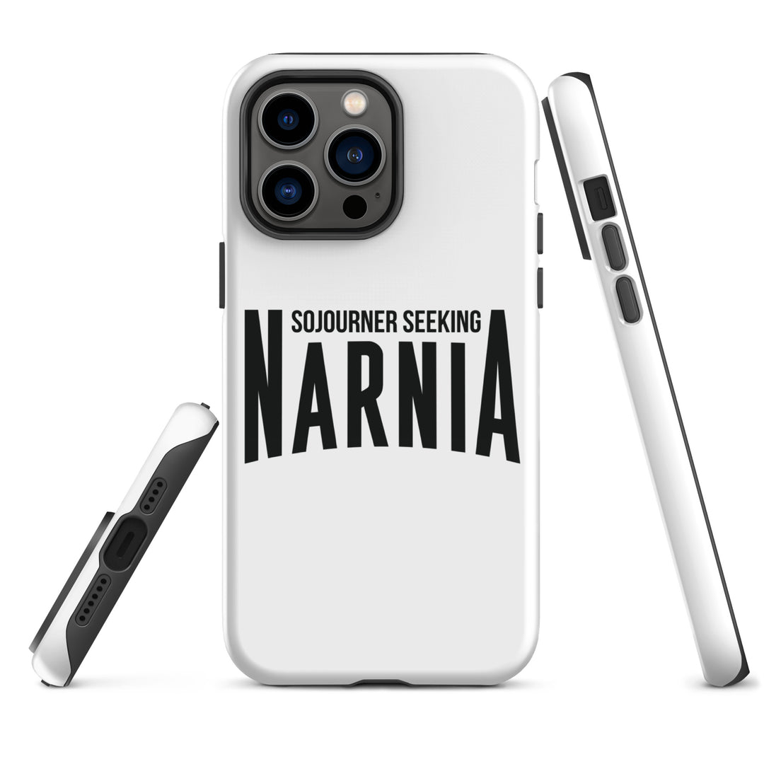 Christian Phone Case Sojourner Seeking Narnia White for iPhone® iPhone® Phone Cases   