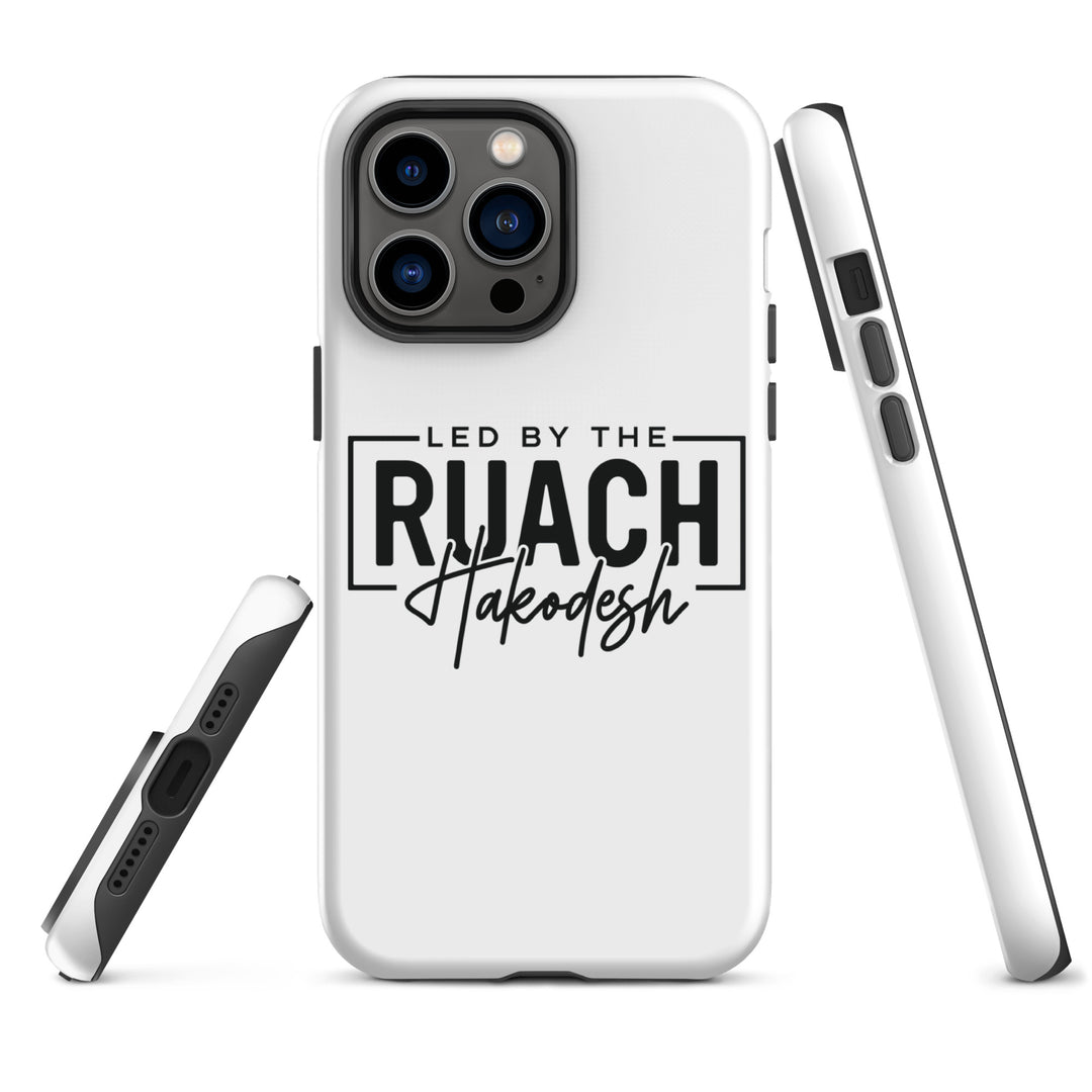 Christian Phone Case Led By Ruach Hakodesh White for iPhone® iPhone® Phone Cases   