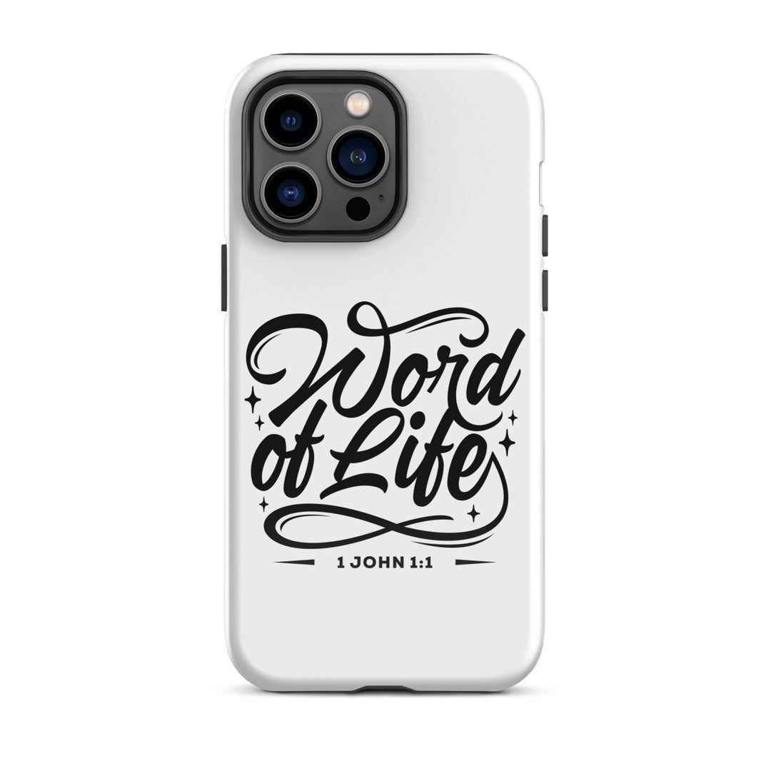 Christian Phone Case Word of Life White for iPhone® iPhone® Phone Cases Glossy iPhone 14 Pro Max 