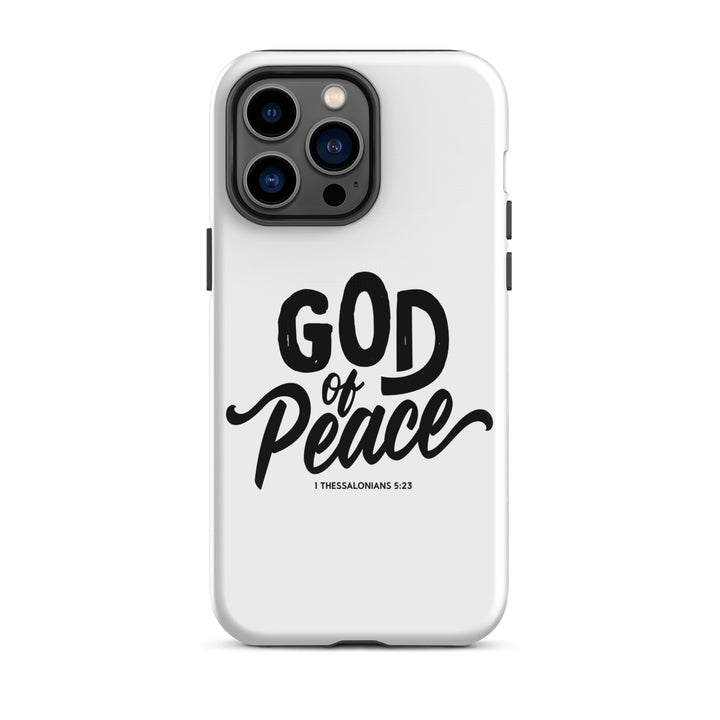 Christian Phone Case God of Peace White for iPhone® iPhone® Phone Cases Glossy iPhone 14 Pro Max 