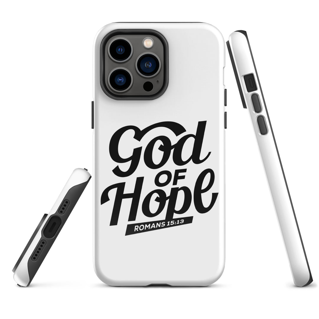 Christian Phone Case God of Hope White for iPhone® iPhone® Phone Cases   