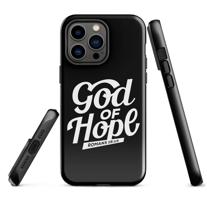 Christian Phone Case God of Hope Black for iPhone® iPhone® Phone Cases   