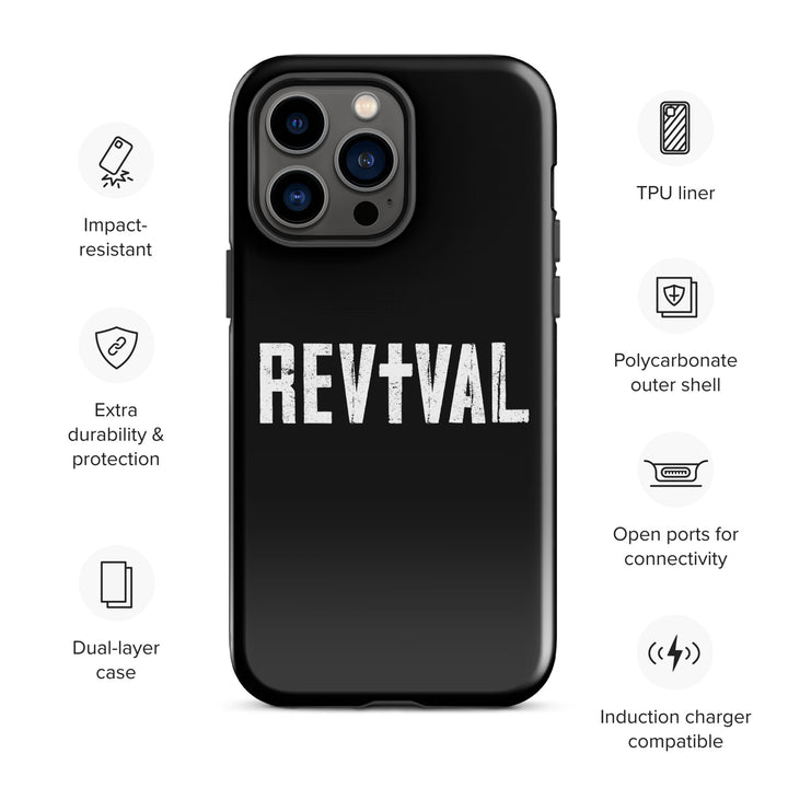 Christian Phone Case Revival Black for iPhone® iPhone® Phone Cases   