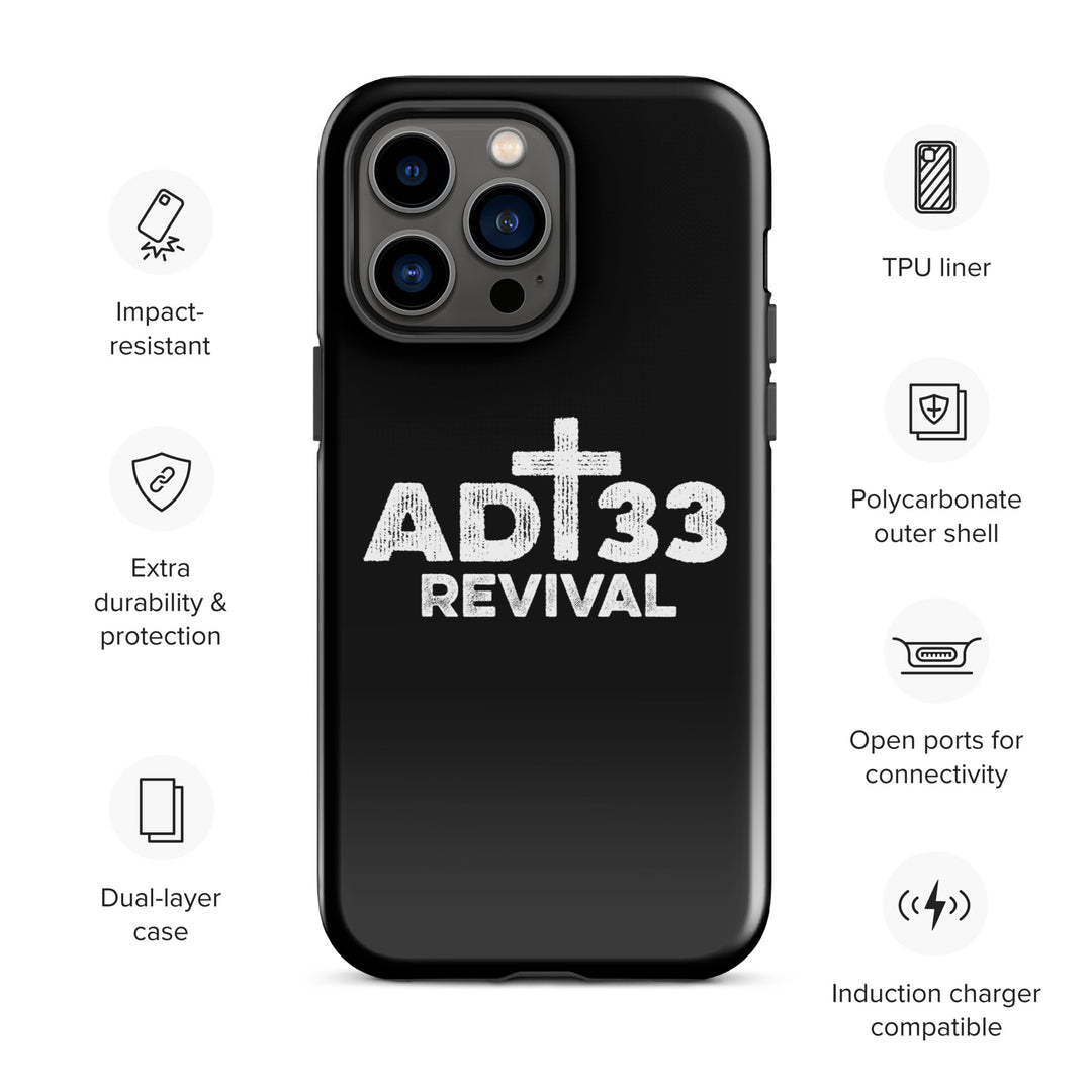 Christian Phone Case AD 33 Revival Black for iPhone® iPhone® Phone Cases   