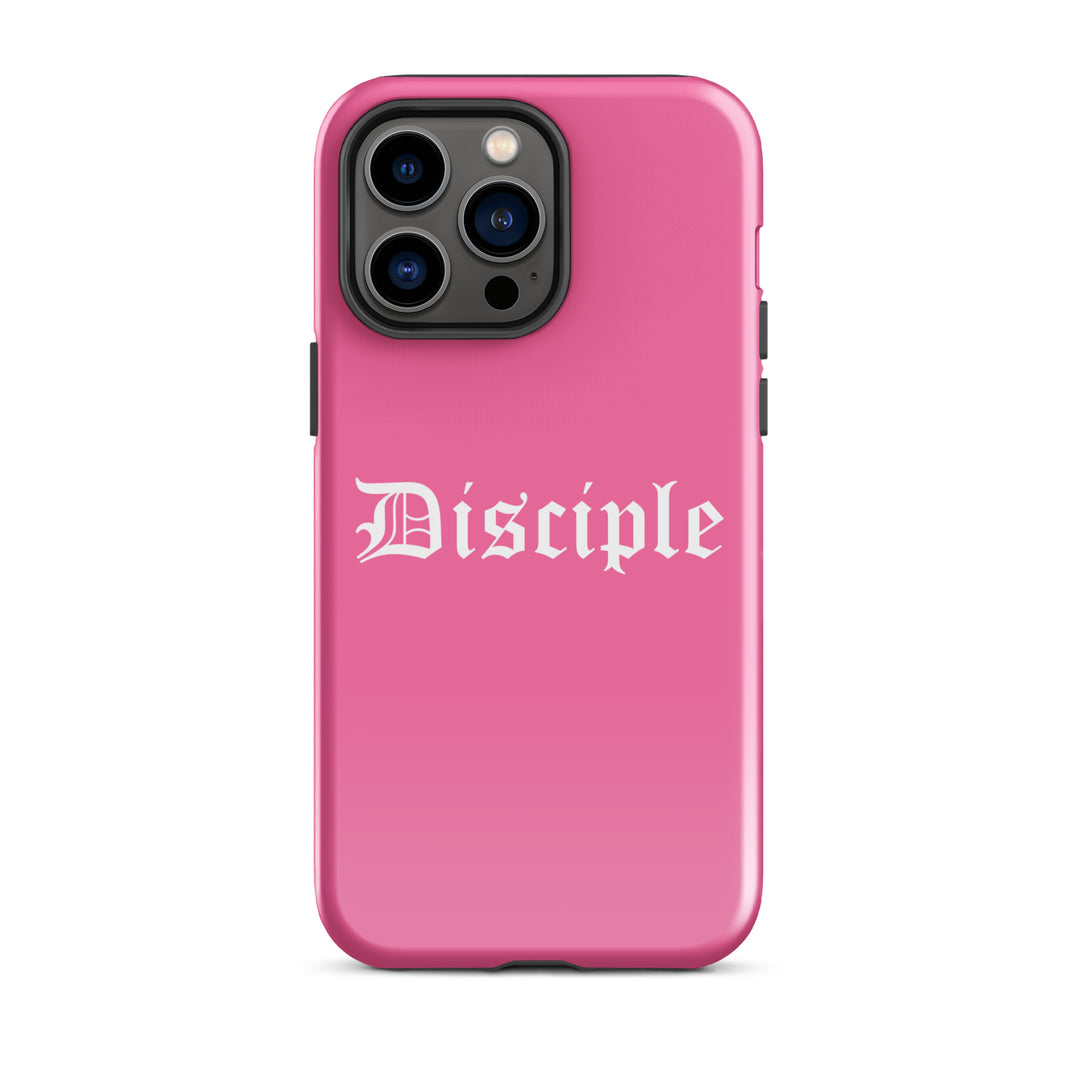 Christian Phone Case Disciple Pink  for iPhone® iPhone® Phone Cases Glossy iPhone 14 Pro Max 