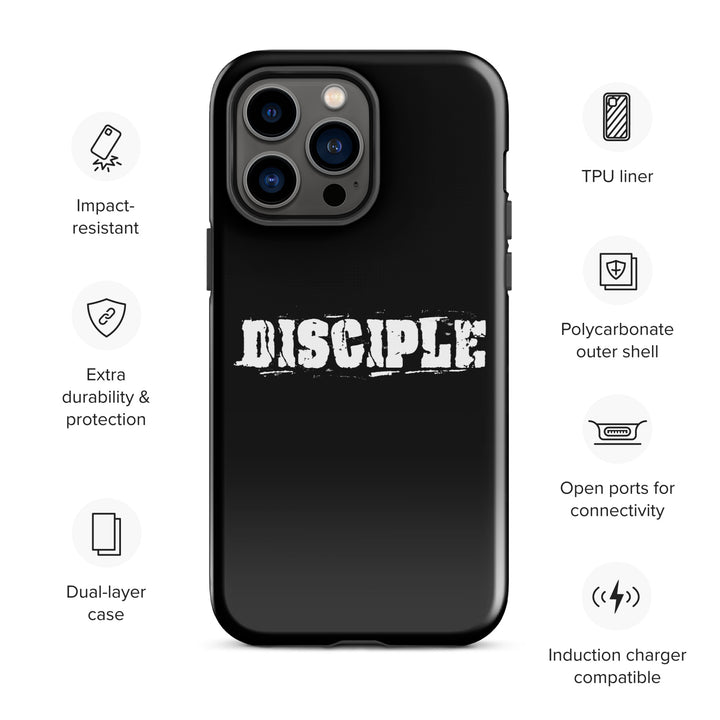 Christian Phone Case Disciple Black for iPhone® iPhone® Phone Cases   