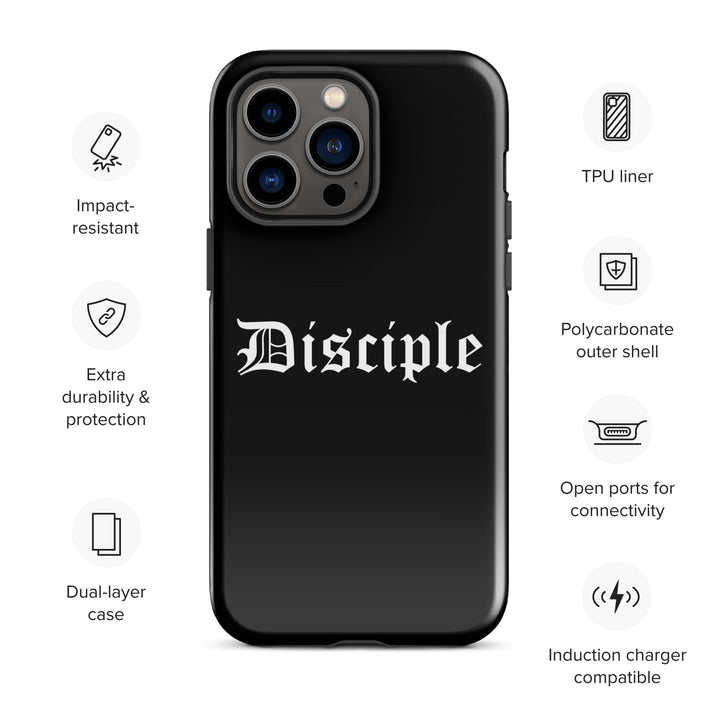 Christian Phone Case Disciple Black for iPhone® iPhone® Phone Cases   