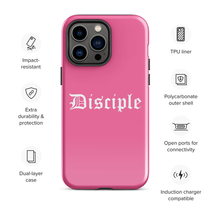 Christian Phone Case Disciple Pink  for iPhone® iPhone® Phone Cases   